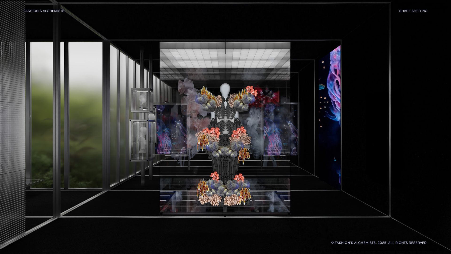 Fashion's Alchemists Installation