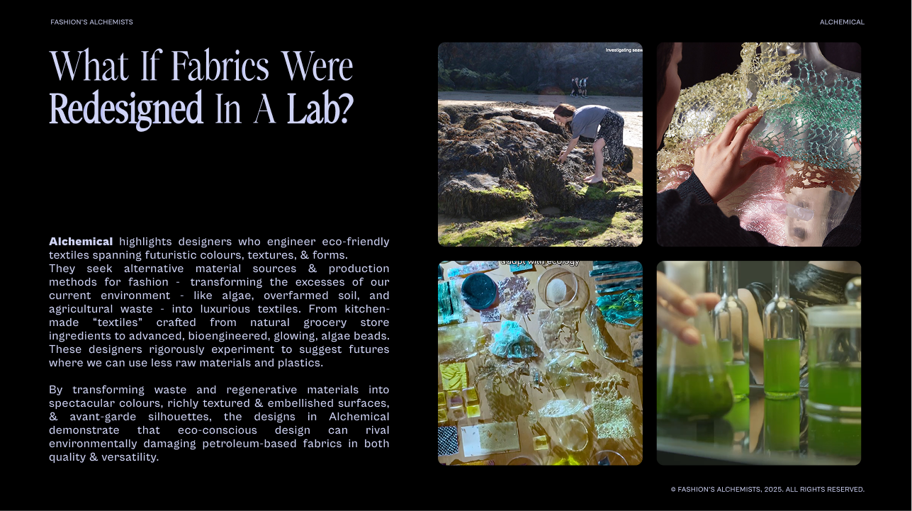 What If Fabrics Were Redesigned In A Lab?