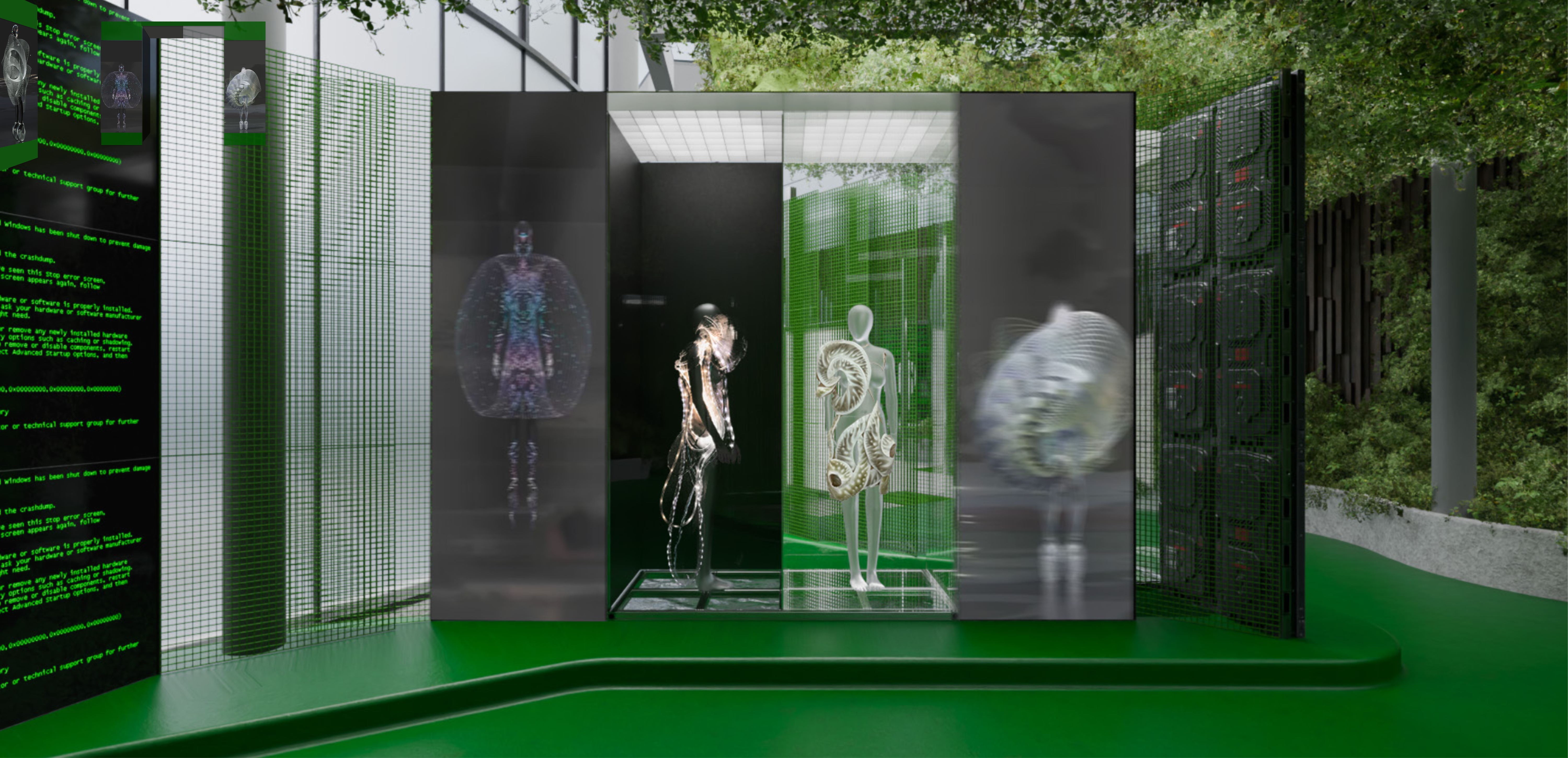 Singaporean Artist Baëlf — Growing Mushroom Dress